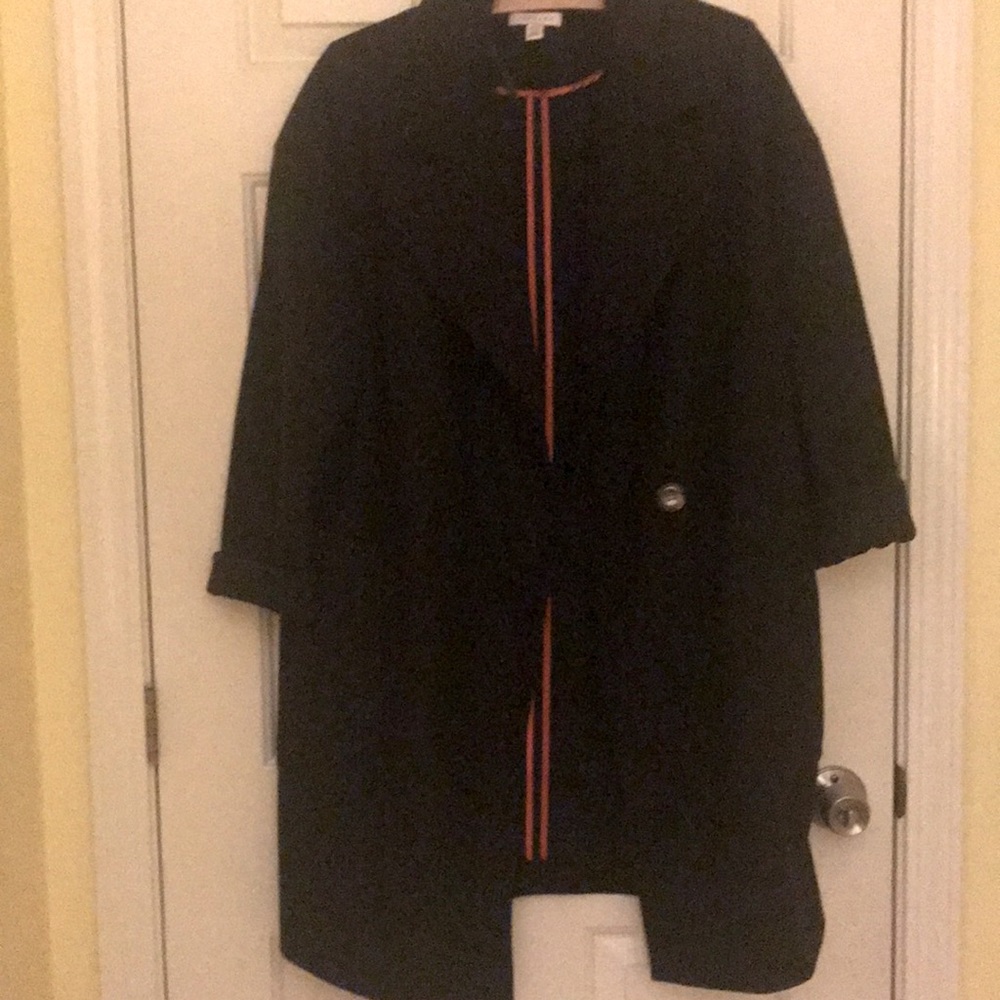 Top shop Black Peacoat - Korean Street Style